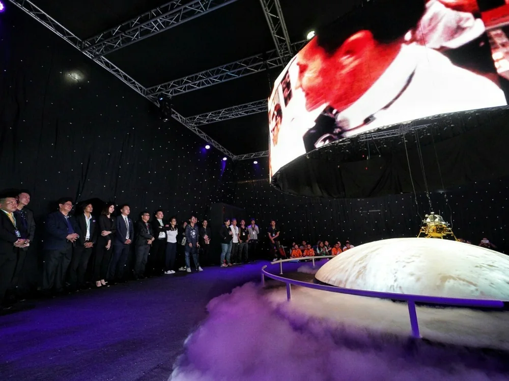 Moon Landing interactive exhibition at Thailand Science Fair